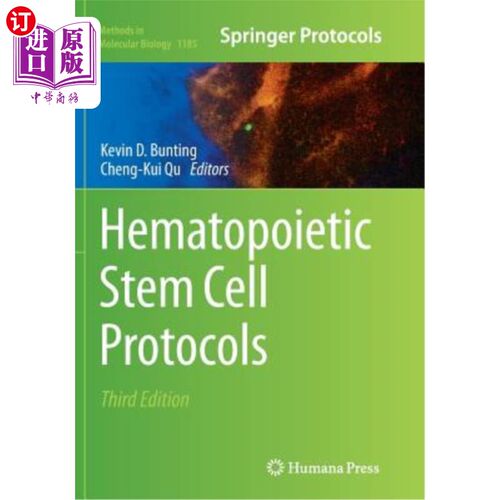 海外直订Hematopoietic Stem Cell Protocols 造血干细胞协议