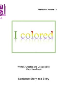 海外直订I colored: PreReader I:预读