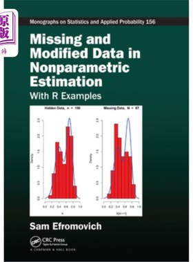 海外直订Missing and Modified Data in Nonparametric Estimation: With R Examples 非参数估计中的缺失和修正数据:有R个例