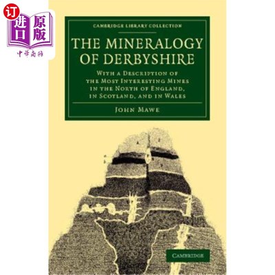 海外直订The Mineralogy of Derbyshire 德比郡的矿物学