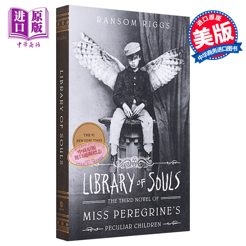 【中商原版】怪屋女孩3 英文原版 Miss Peregrine 3：Library Of Souls Ransom Riggs Random House US