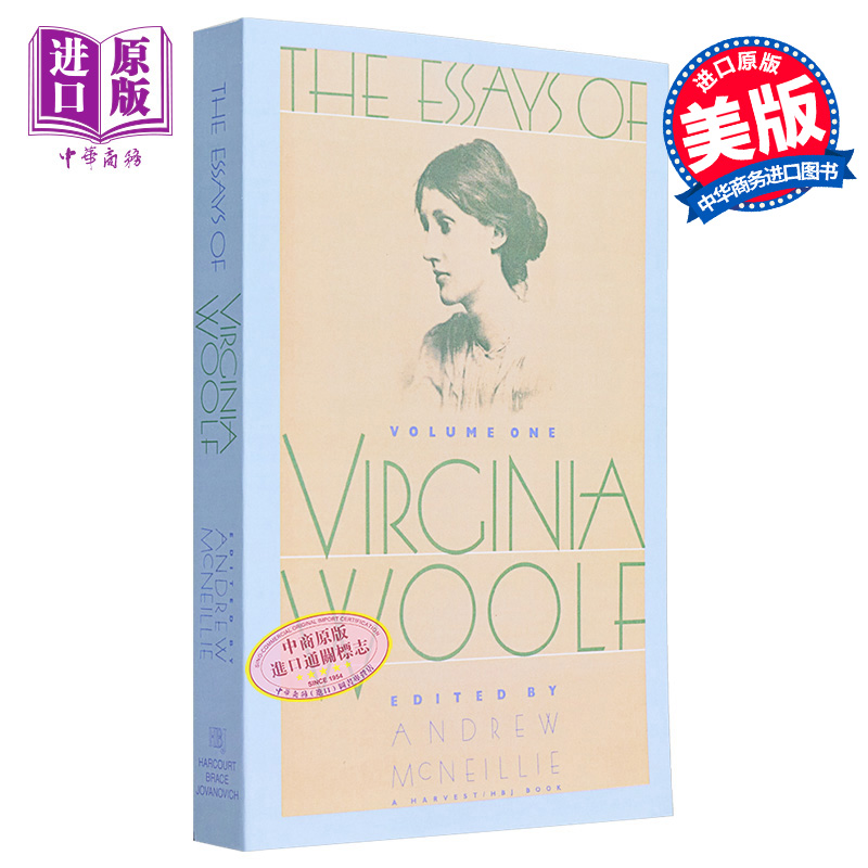 现货 伍尔夫文集 卷1 1904-1912年 英文原版 Virginia Woolf Essays of Virginia Woolf Vol 1【中商原版】