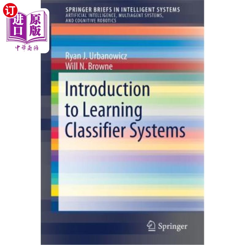 海外直订Introduction to Learning Classifier Systems 学习分类器系统简介 书籍/杂志/报纸 原版其它 原图主图