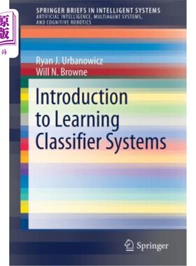 海外直订Introduction to Learning Classifier Systems 学习分类器系统简介