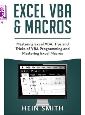 海外直订Excel VBA & Excel Macros: Mastering Excel VBA, Tips and Tricks of VBA Programmin Excel VBA&