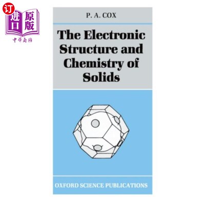 海外直订The Electronic Structure and Chemistry of Solids 固体的电子结构和化学