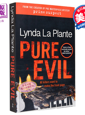 琳达 拉 普兰特 纯粹的邪恶 Pure Evil 英文原版 Lynda La Plante 恐怖惊悚小说【中商原版】