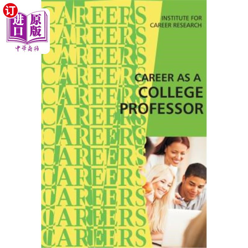 海外直订Career as a College Professor 大学教授的职业
