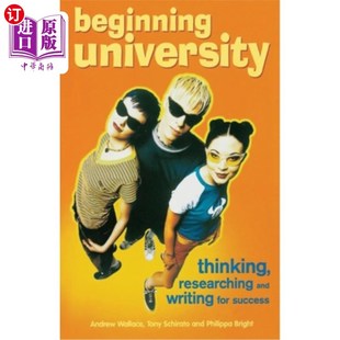 researching and 开学：为成功而思考 University 研究和写作 success Thinking for 海外直订Beginning writing