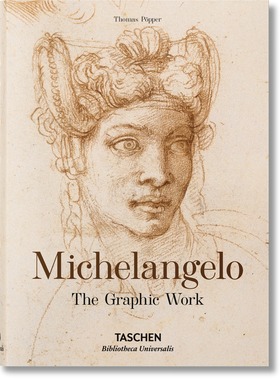 米开朗基罗 进口艺术 Michelangelo: The Graphic Work Thomas Popper Taschen 进口精装艺术画册【中商原版】