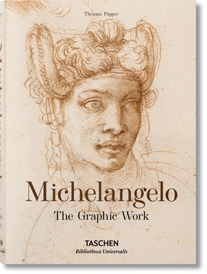 米开朗基罗 进口艺术 Michelangelo: The Graphic Work Thomas Popper Taschen 进口精装艺术画册【中商原版】