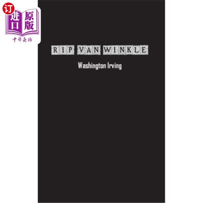 海外直订Rip Van Winkle 瑞普·凡·温克尔