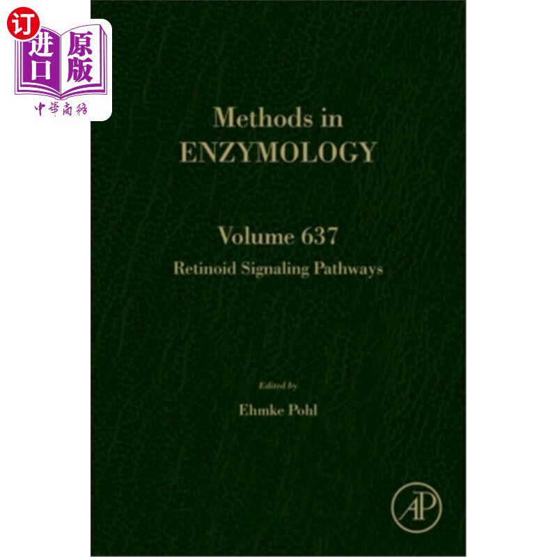 海外直订Retinoid Signaling Pathways: Volume 637 维甲酸信号通路：第637卷