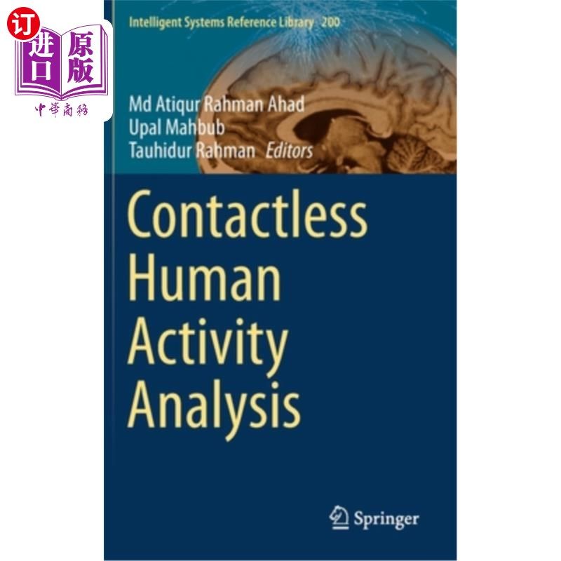 海外直订Contactless Human Activity Analysis 非接触式人类活动分析