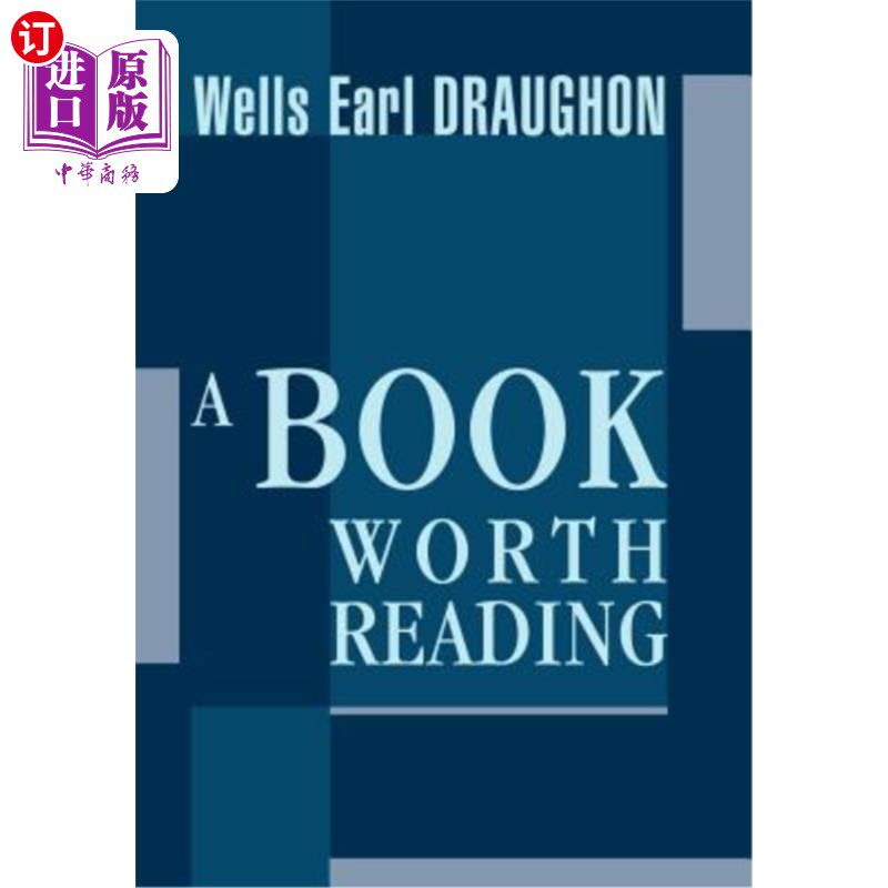海外直订A Book Worth Reading 值得一读的书
