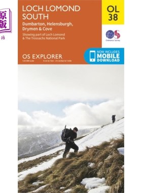 海外直订Loch Lomond South, Dumbarton & Helensburgh, Drym... Loch Lomond South, Dumbarton & Helensbu