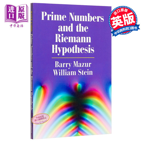 质数和黎曼猜想 英文原版 Prime Numbers and the Riemann Hypothesis 剑桥大学出版社 Barry Mazur【中商原版】