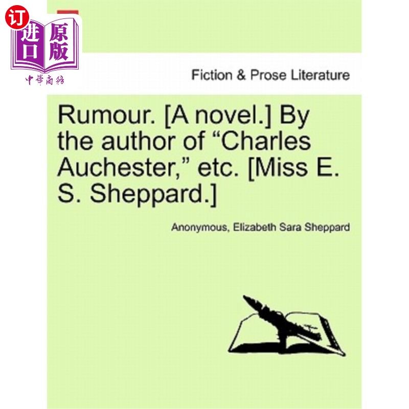 海外直订rumour. [a novel.