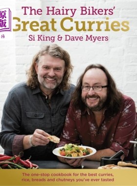 海外直订Hairy Bikers' Great Curries  毛茸茸的骑自行车的人的咖喱饭
