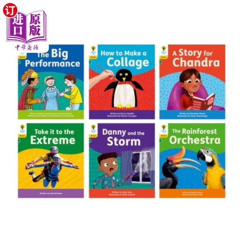 海外直订Oxford Reading Tree: Floppy's Phonics Decoding P... 牛津阅读树:Floppy的语音解码实践:牛津第5级:6个混合包