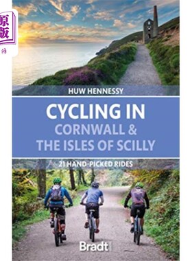 海外直订Cycling in Cornwall and the Isles of Scilly 在康沃尔和锡利群岛骑自行车