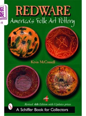 海外直订Redware: America's Folk Art Pottery 红陶：美国的民间艺术陶器
