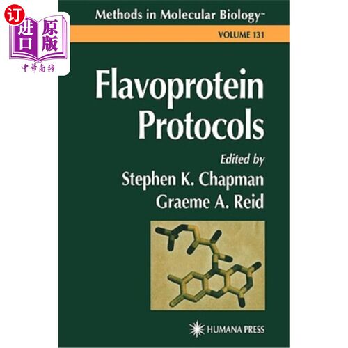 海外直订Flavoprotein Protocols 黄素蛋白方案