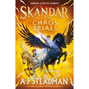 斯堪德3 斯堪德与混沌试炼 英版精装 英文原版 Skandar Skandar and the Chaos Trials 斯坎达系列 AF斯特德曼