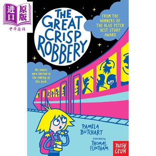 Izzy 中商原版 Crisp 伊兹和朋友们14 薯片大盗奇案 Robbery Friends and 儿童小初文学进口故事图书 预售 The 英文原版 Great