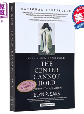 无法支撑的中心 穿越疯狂 精神分裂个人史 The Center Cannot Hold 英文原版 Elyn R Saks 纪实文学【中商原版】