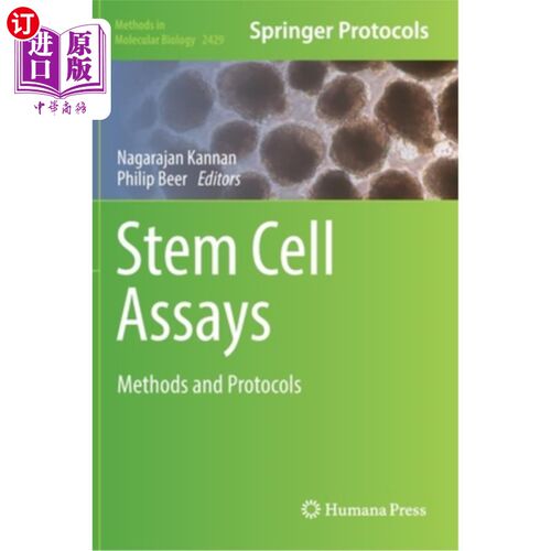 海外直订Stem Cell Assays: Methods and Protocols 干细胞分析:方法和协议