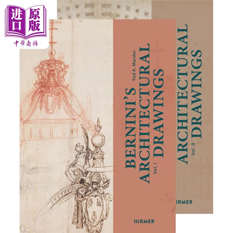 Bernini’S Architectural Drawings 进口艺术 贝尼尼的建筑图纸【中商原版】