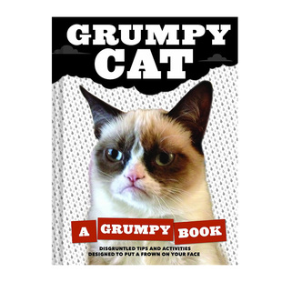 搞笑 猫 英文原版 Book Cat 不爽猫 Grumpy 治愈 现货 幽默 中商原版