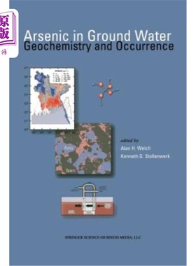 海外直订Arsenic in Ground Water: Geochemistry and Occurrence 地下水中的砷:地球化学和赋存