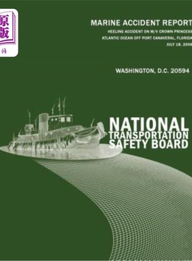 海外直订Heeling Accident on M/V Crown Princess Atlantic Ocean Off Port Canaveral, Florid 2006年7月18日