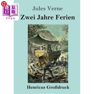 Ferien Jahre Gro?druck 假期两年 海外直订德语 压力很大 Zwei