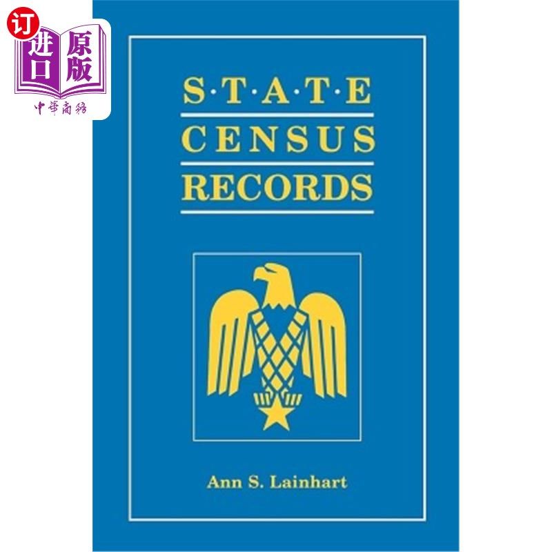 海外直订State Census Records 州人口普查记录