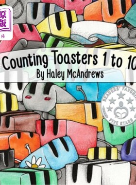 海外直订Counting Toasters 1 to 10 从1数到10