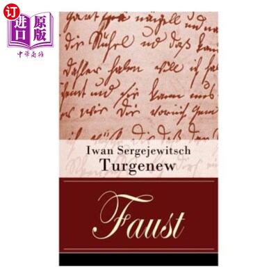 海外直订Faust: Eine autobiographische Liebesgeschichte - Erz?hlung in neun Briefen 浮士德：你有自传吗？新布利文的hl