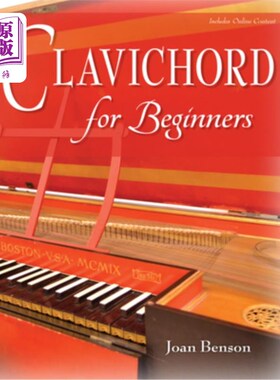 海外直订Clavichord for Beginners 钢琴初学者