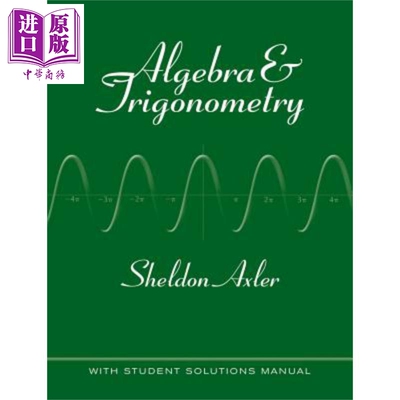 预售 Algebra & Trigonometry, First Edition【中商原版】