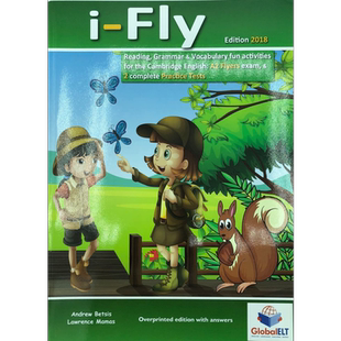 现货 Cambridge YLE - A2 FLYERS - i-Fly - Teachers Overprinted book剑桥YLE-A2-FLYERS-i-Fly教师用书(不含CD【中商原版】