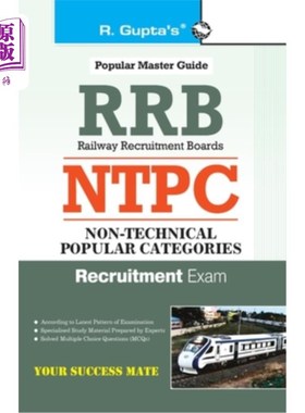 海外直订Rrb: NTPC (Ist Stage) Exam Guide Nontechnical popular categories, Recruitment Ex Rrb:NTPC（I