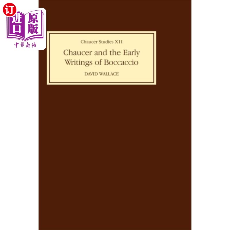 海外直订Chaucer and the Early Writings of Boccaccio乔叟与薄伽丘的早期作品