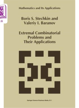 海外直订Extremal Combinatorial Problems and Their Applications 极值组合问题及其应用