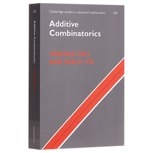 预售 Additive Combinatorics 英文原 陶哲轩 加法组合学 菲尔兹奖畅销 Cambridge Terence Tao【中商原版】