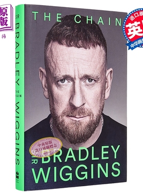 锁链 前环法冠军布拉德利维金斯自传 田径 公路自行车赛 The Chain 英文原版 Sir Bradley Wiggins【中商原版】