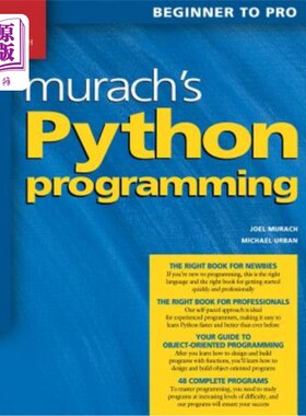 海外直订Murach's Python Programming Murach的python编程