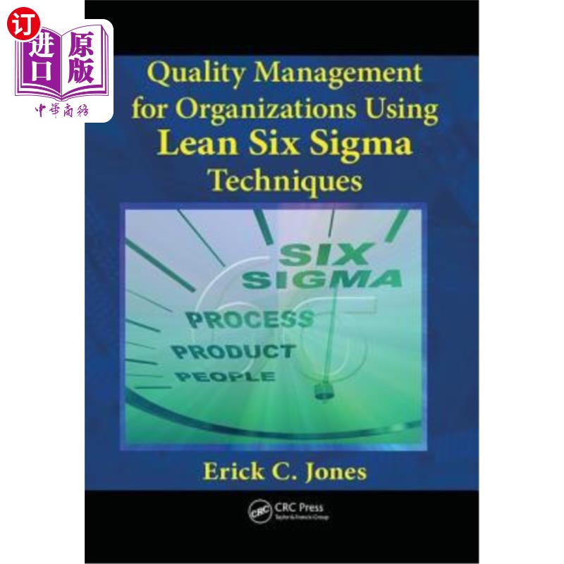 海外直订Quality Management for Organizations Using Lean Six Sigma Techniques 使用精益六西格玛技术的组织质量管理