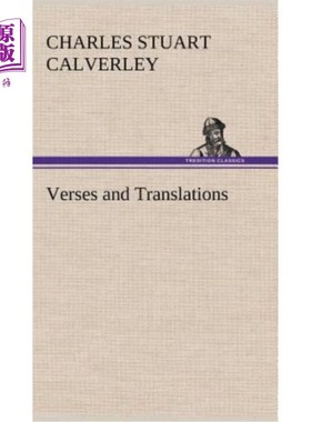 海外直订Verses and Translations 诗句与译文